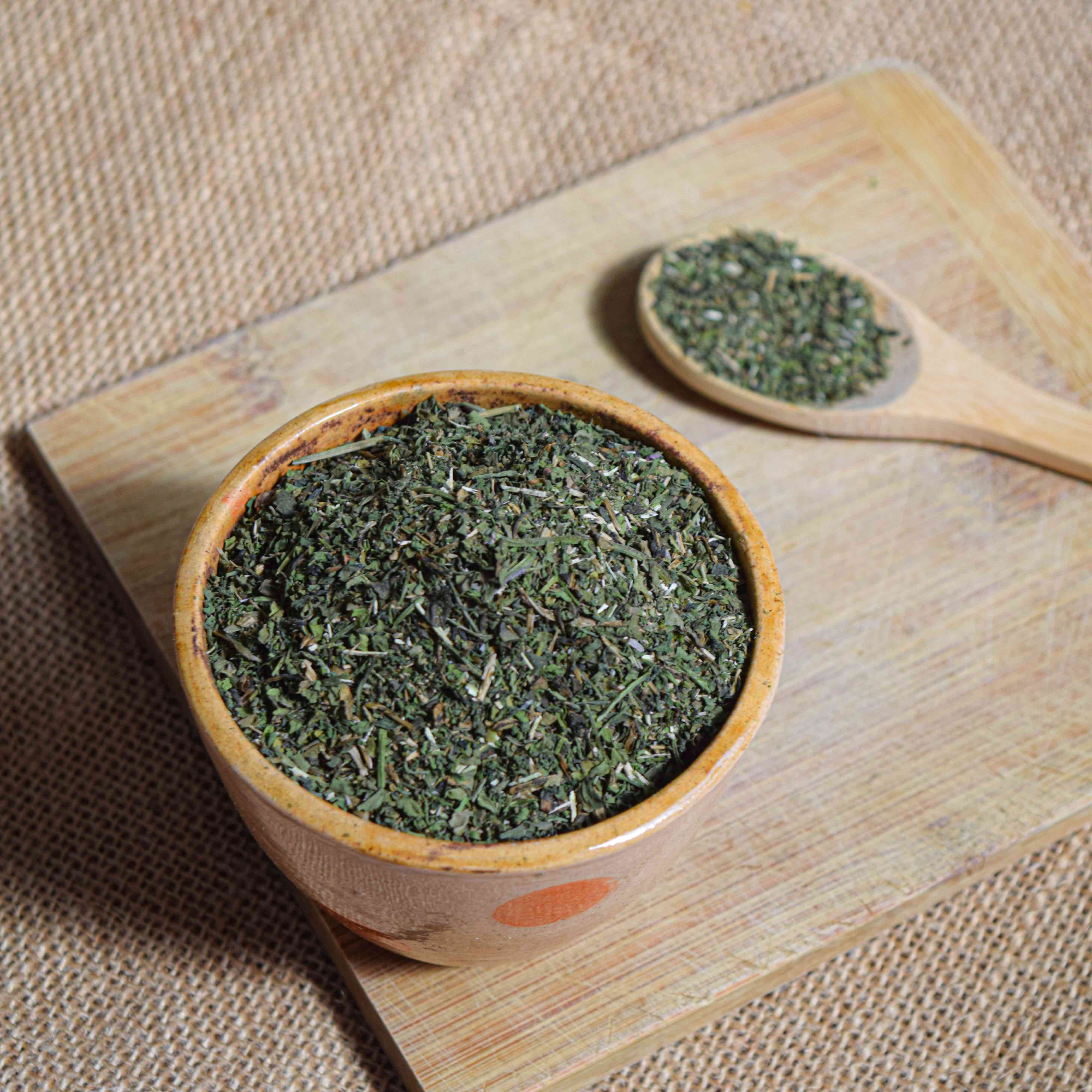 cilantro triturado