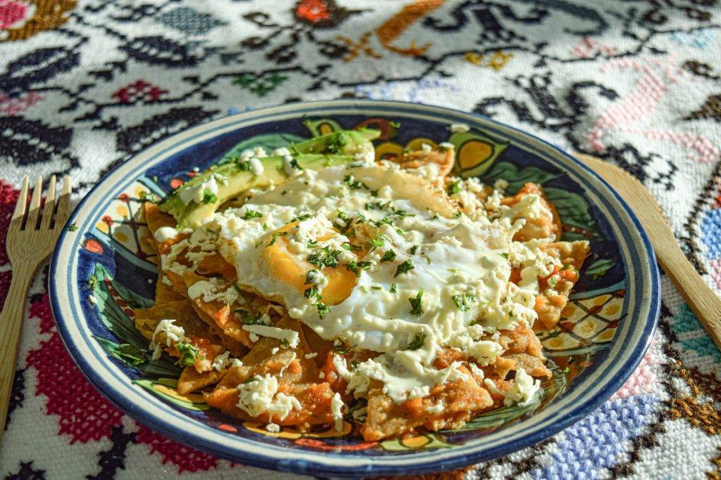 chilaquiles rojos