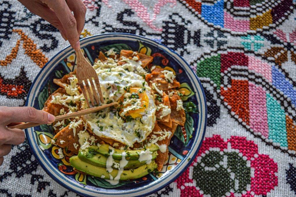 chilaquiles rojos