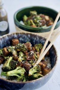 tofu con pipilongo