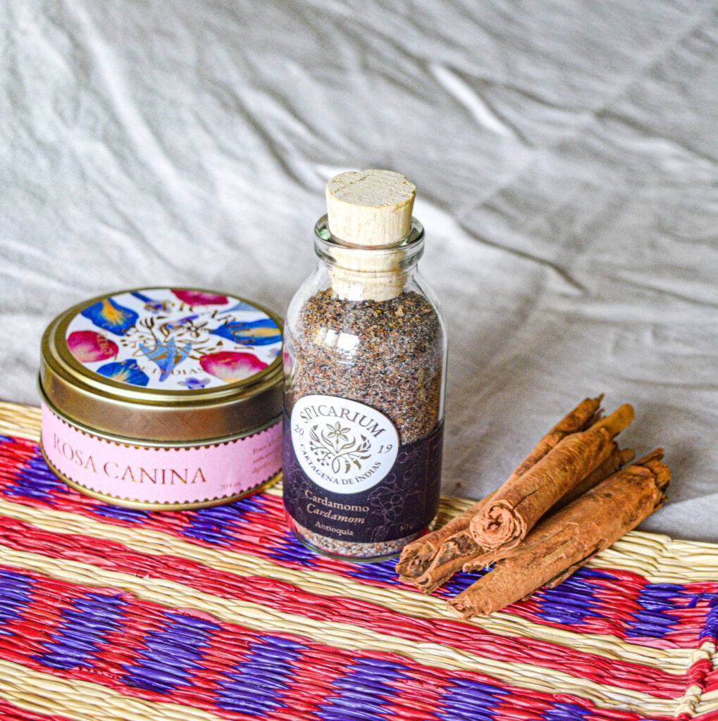 kulfi de rosas y especias