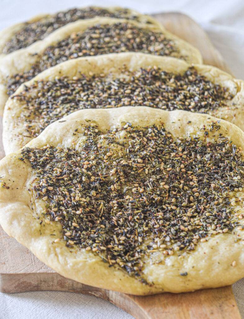 zaatar manakish