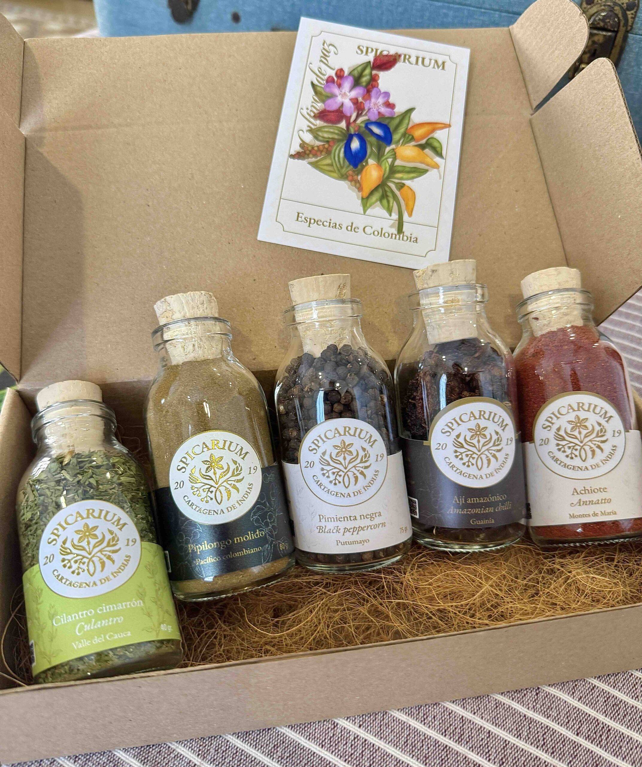 Kit de especias colombianas premium